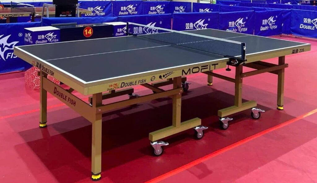 Kích thước bàn bóng bàn thi đấu quốc tế bao nhiêu